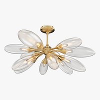 Cordoba 39 Inch Flush Ceiling Light