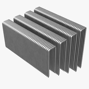3D Pneumatic Nailer Cartridge Set model