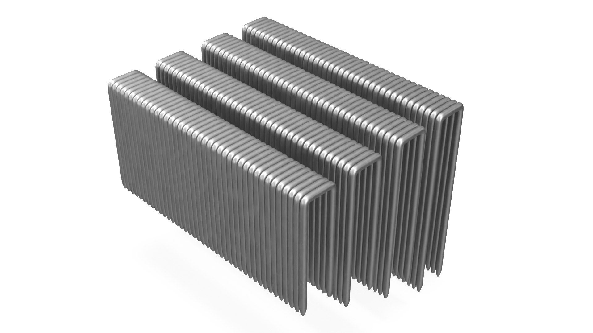 Pneumatic Nailer Cartridge Set 3D model preview
