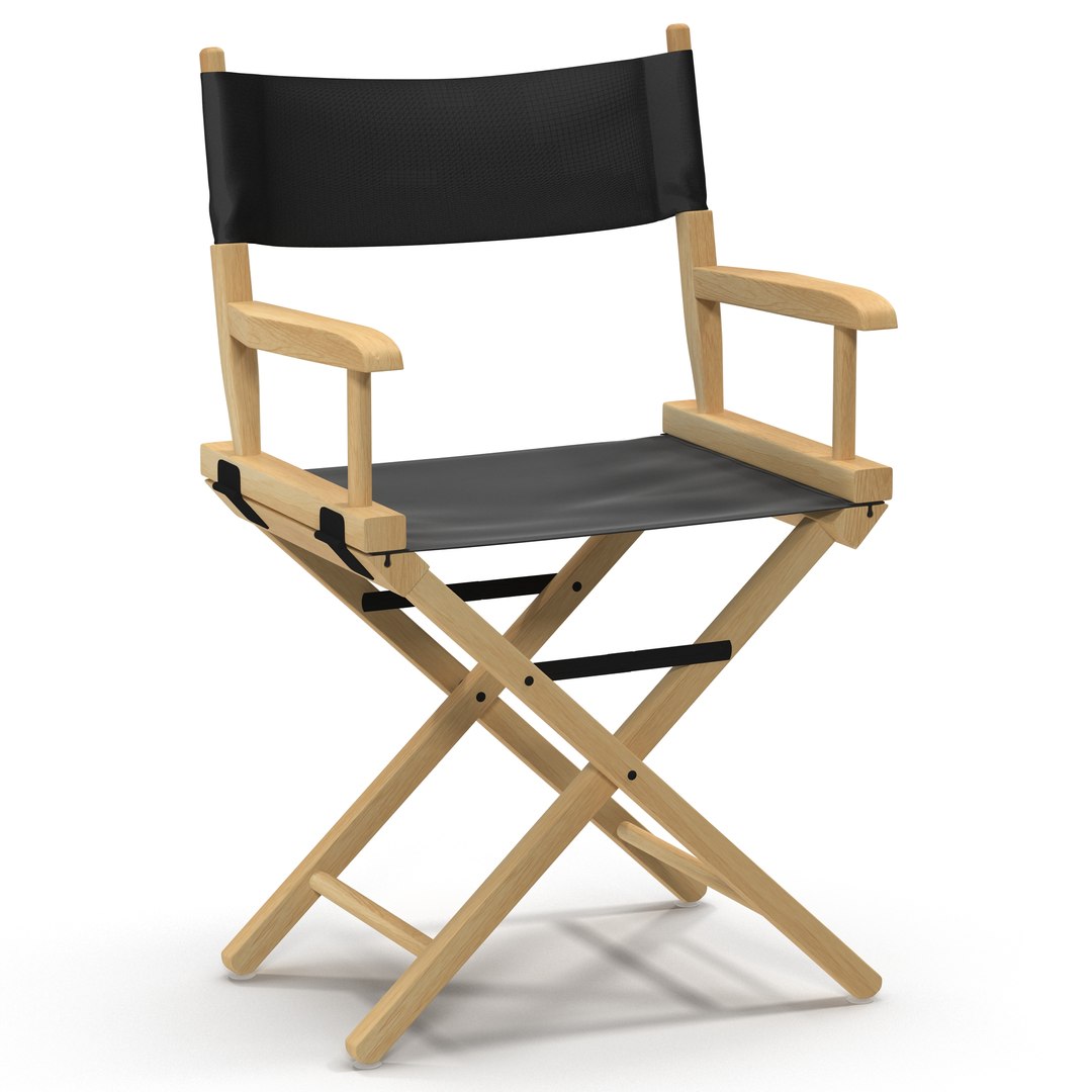 Director Chair 3D model preview