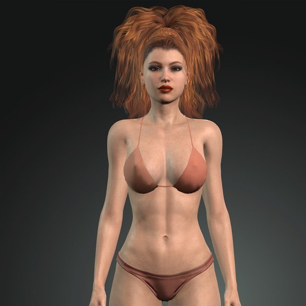 3D character person human
