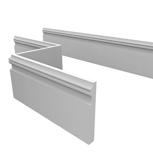 Baseboard 3D model