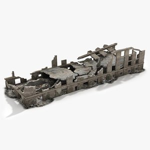 destroyed ruined building world war max