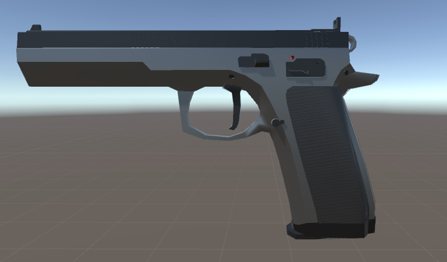 3D Model Gun Cz 75 - TurboSquid 1193409