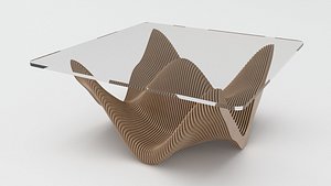 parametric coffe table 3D model