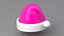 Cappello di Natale rosa