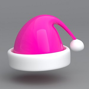 3D Christmas Hat Pink