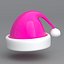 Cappello di Natale rosa