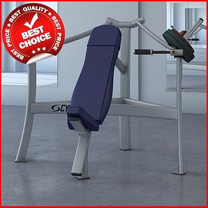 3d plate loaded chest press