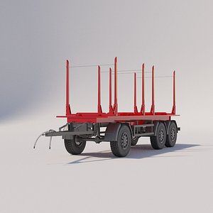 semitrailer gradimentovoz 3D