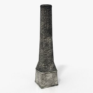Old Stone Chimney model