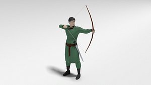 Low Poly Archer