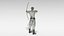 3D archer bow sword model