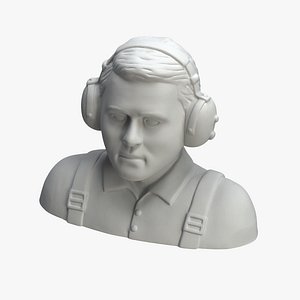 RC Pilot Realistic Figure Airplane 3D Printable