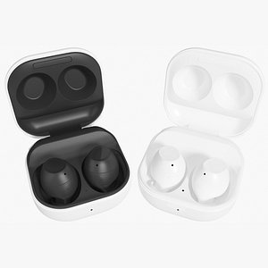 Samsung Galaxy Buds FE Graphite and White
