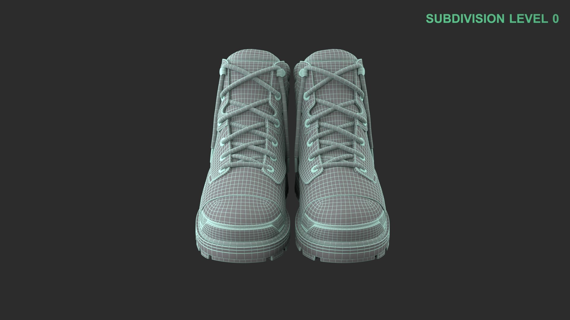 Work Boots 3D https://p.turbosquid.com/ts-thumb/1F/PBAYd7/GL/wireframe_0008/jpg/1743535796/1920x1080/fit_q87/d4400b919632c4b85b72007cd720205e32679082/wireframe_0008.jpg