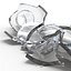 Broken Beer Bottle 3 3D Model