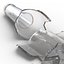 Broken Beer Bottle 3 3D Model