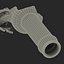 Broken Beer Bottle 3 3D Model