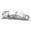 Broken Beer Bottle 3 3D Model