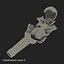 Broken Beer Bottle 3 3D Model