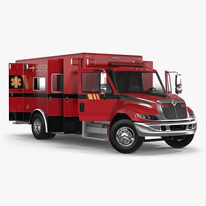 Durastar Medium Duty Ambulance Rigged