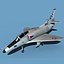3D Douglas TA-4M Skyhawk V07 Australia model