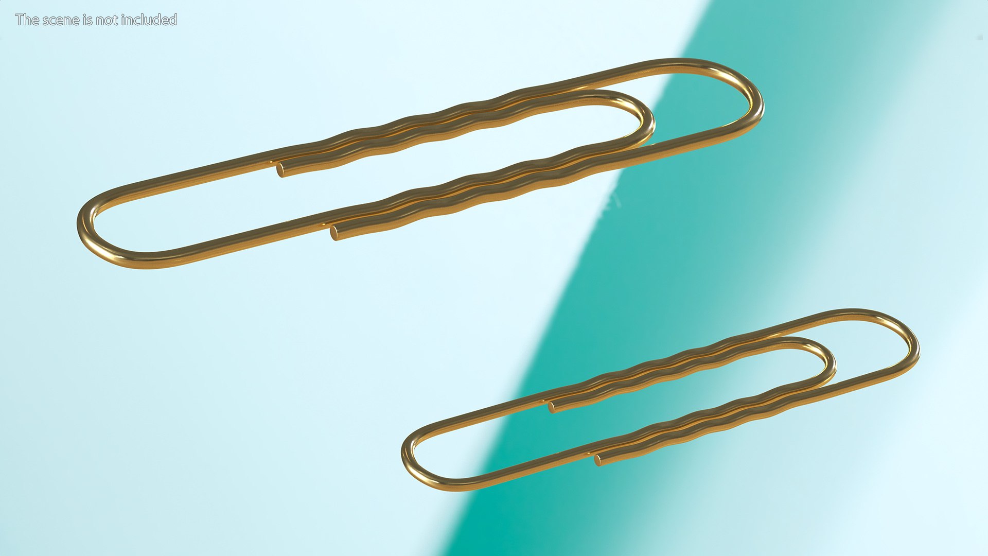 3D Paper Clip Wavy Shape Gold model https://p.turbosquid.com/ts-thumb/1F/VWRLfe/PY/paperclipwavyshapegoldc4dmodel006/jpg/1646398176/1920x1080/fit_q87/02b6d0f75a6a7c6d01d2a81d99d4648b603e2dd1/paperclipwavyshapegoldc4dmodel006.jpg