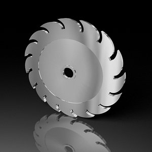3d saw blade model