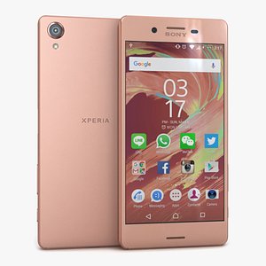 3ds sony xperia x rose