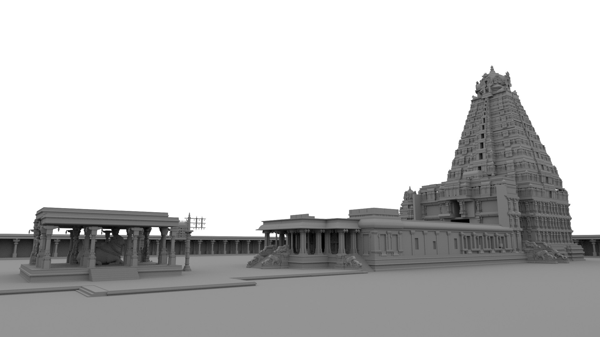 Tanjore Big Temple Drawing by Kaliaperumal Bharathi - Fine Art America