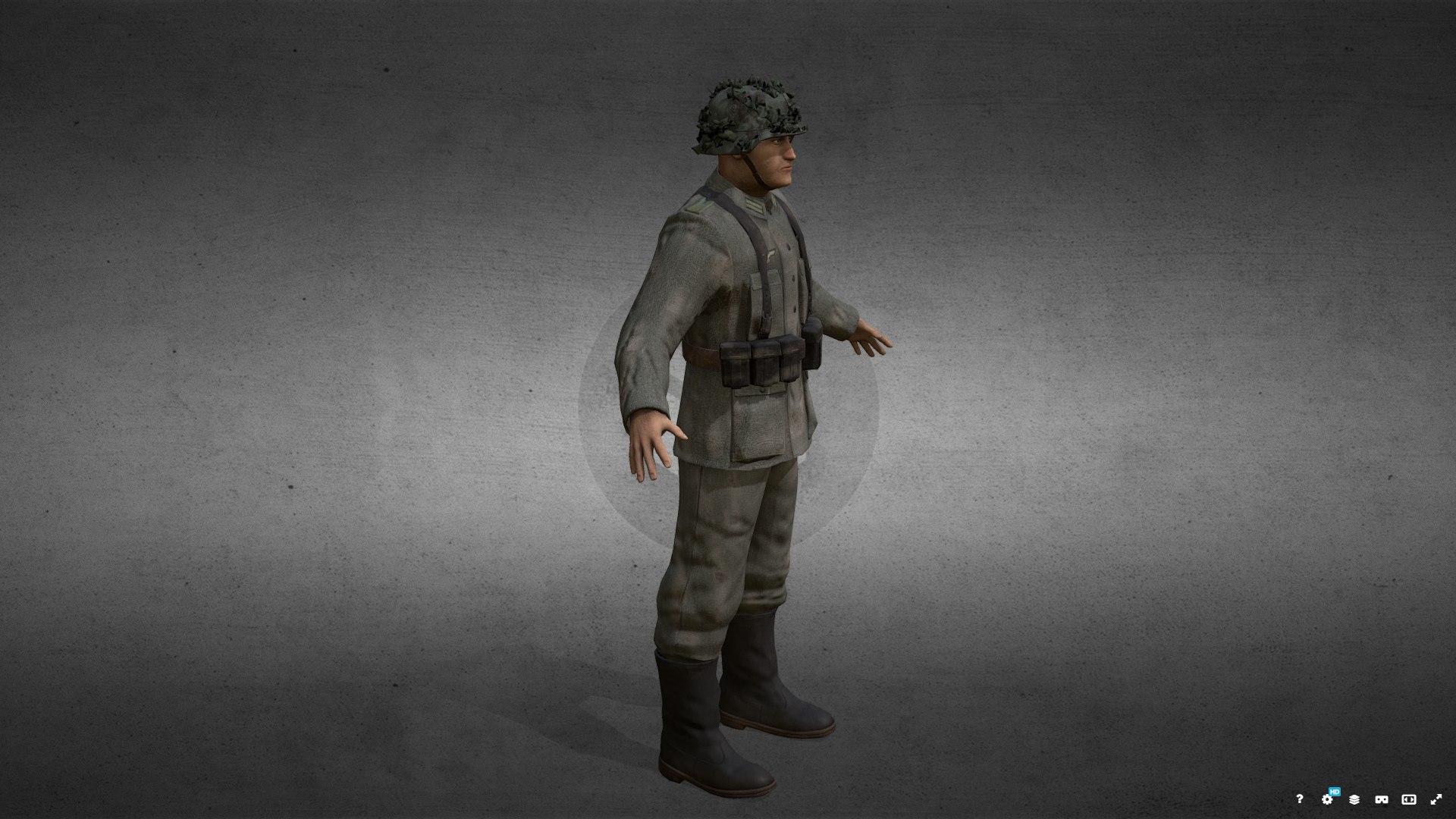 WW2 Nazi Soldier Panzergrenadier model https://p.turbosquid.com/ts-thumb/1F/gfUHwd/Xi/capturadepantalla30/png/1734115433/1920x1080/fit_q87/fc2e3ff974a1b6fa361c29206faf105dd47e8687/capturadepantalla30.jpg