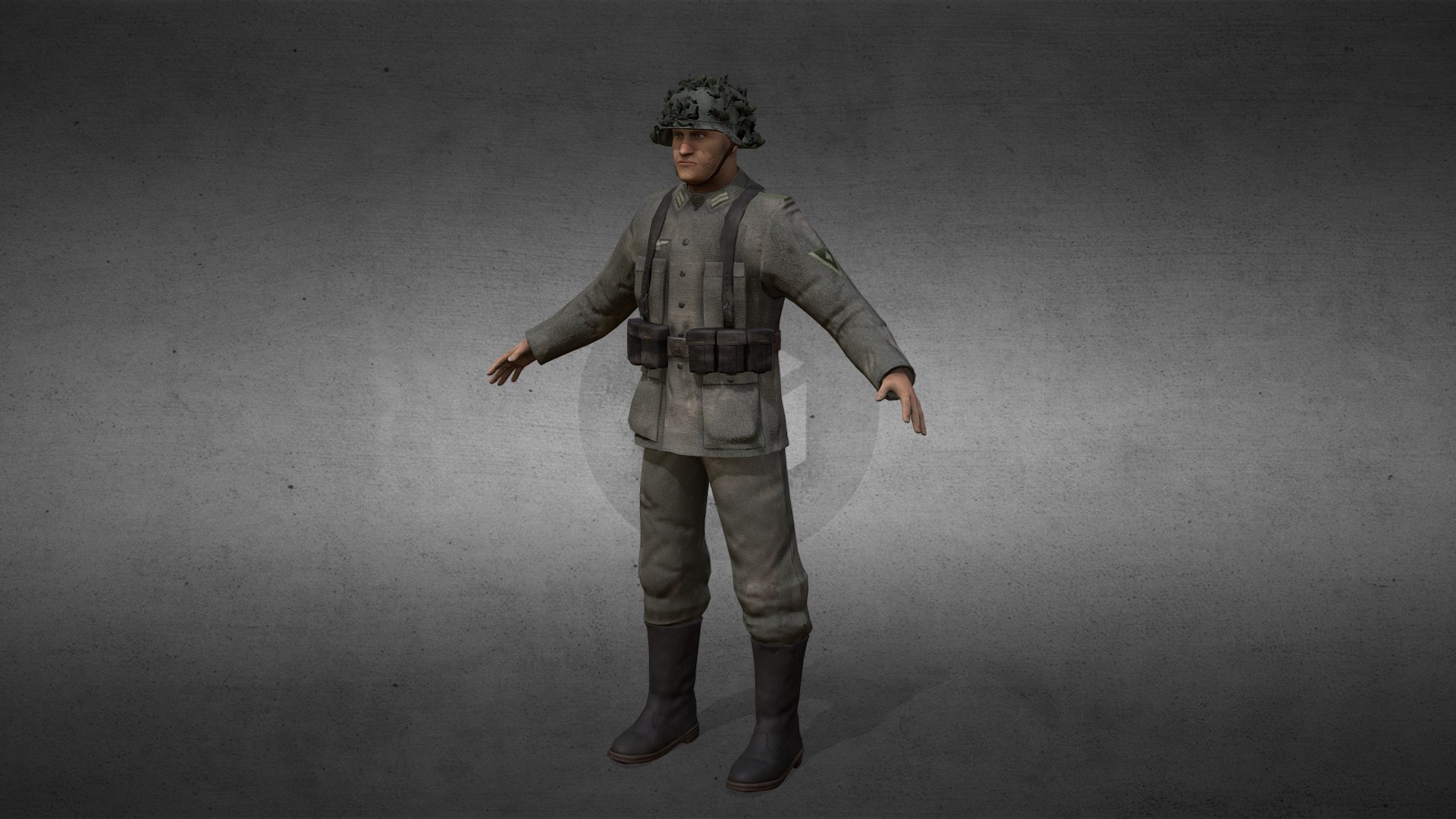 WW2 Nazi Soldier Panzergrenadier model https://p.turbosquid.com/ts-thumb/1F/gfUHwd/m1/capturadepantalla28/png/1734115439/1920x1080/fit_q87/c09992155947c1cba27ebd48607e2fe950a367ef/capturadepantalla28.jpg