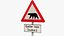 Svalbard Polar Bear Warning Sign White