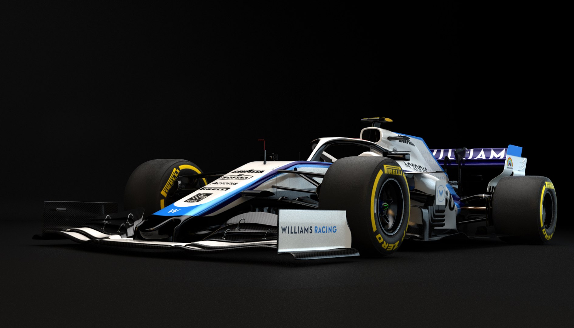 F1 Williams Fw43 3D Model - TurboSquid 1585410