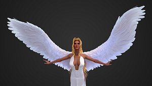 Female Angel Girl model