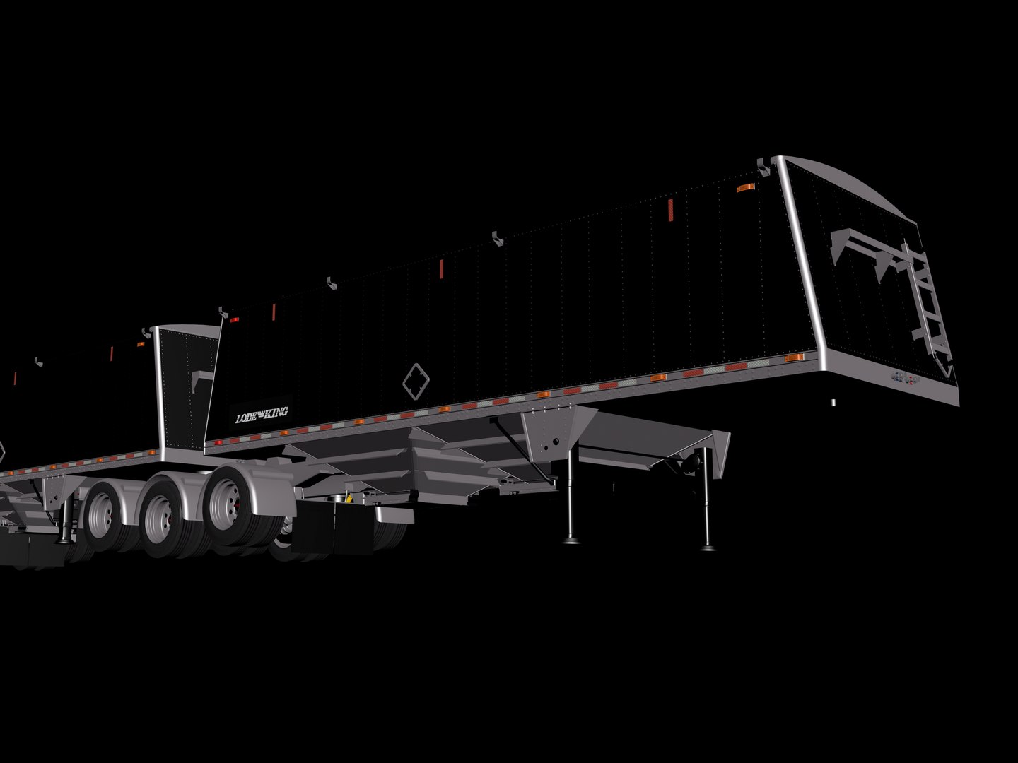 3D B-train Grain Model - TurboSquid 1216437