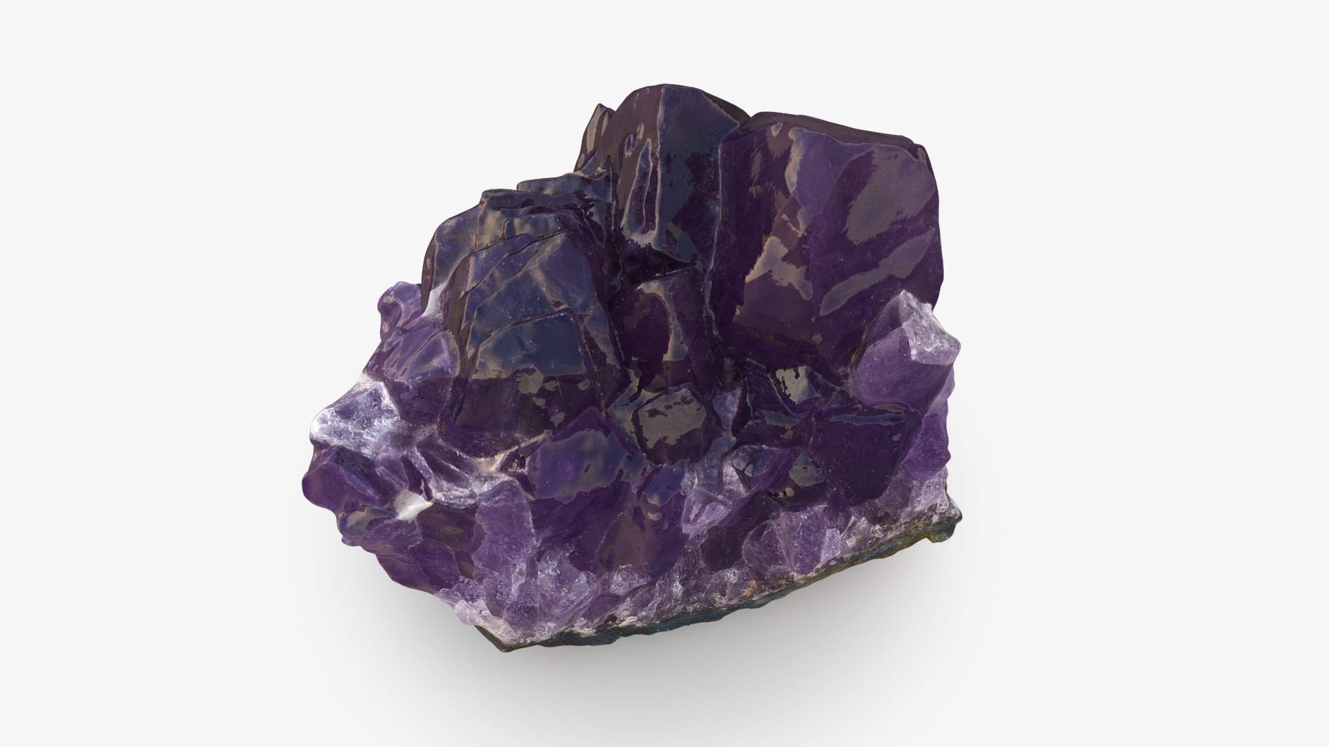 3D Amethyst Stone 03 - TurboSquid 2278407