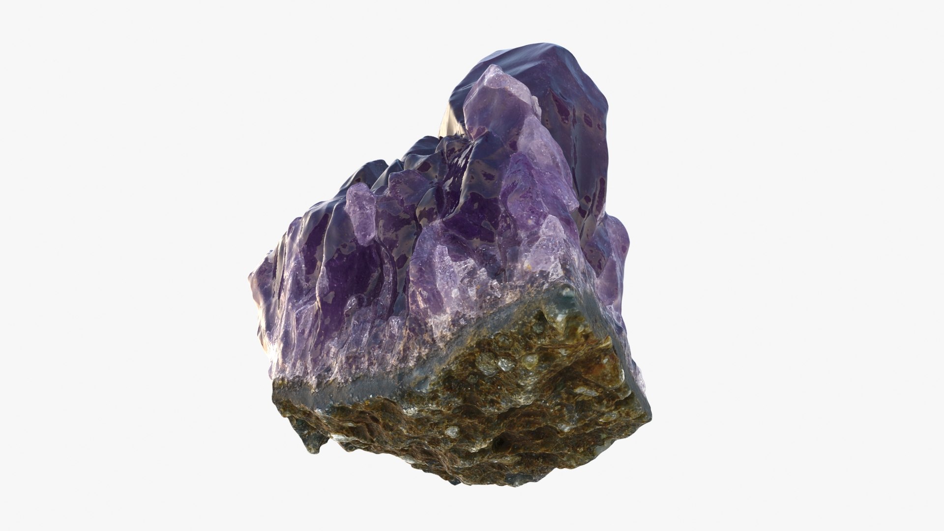 3D Amethyst Stone 03 - TurboSquid 2278407