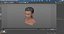 Chinese Elderly Man Head Smiling