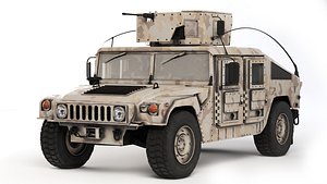 ハンビー 軍用 M996A1 救急車 20043Dモデル - TurboSquid 2010504