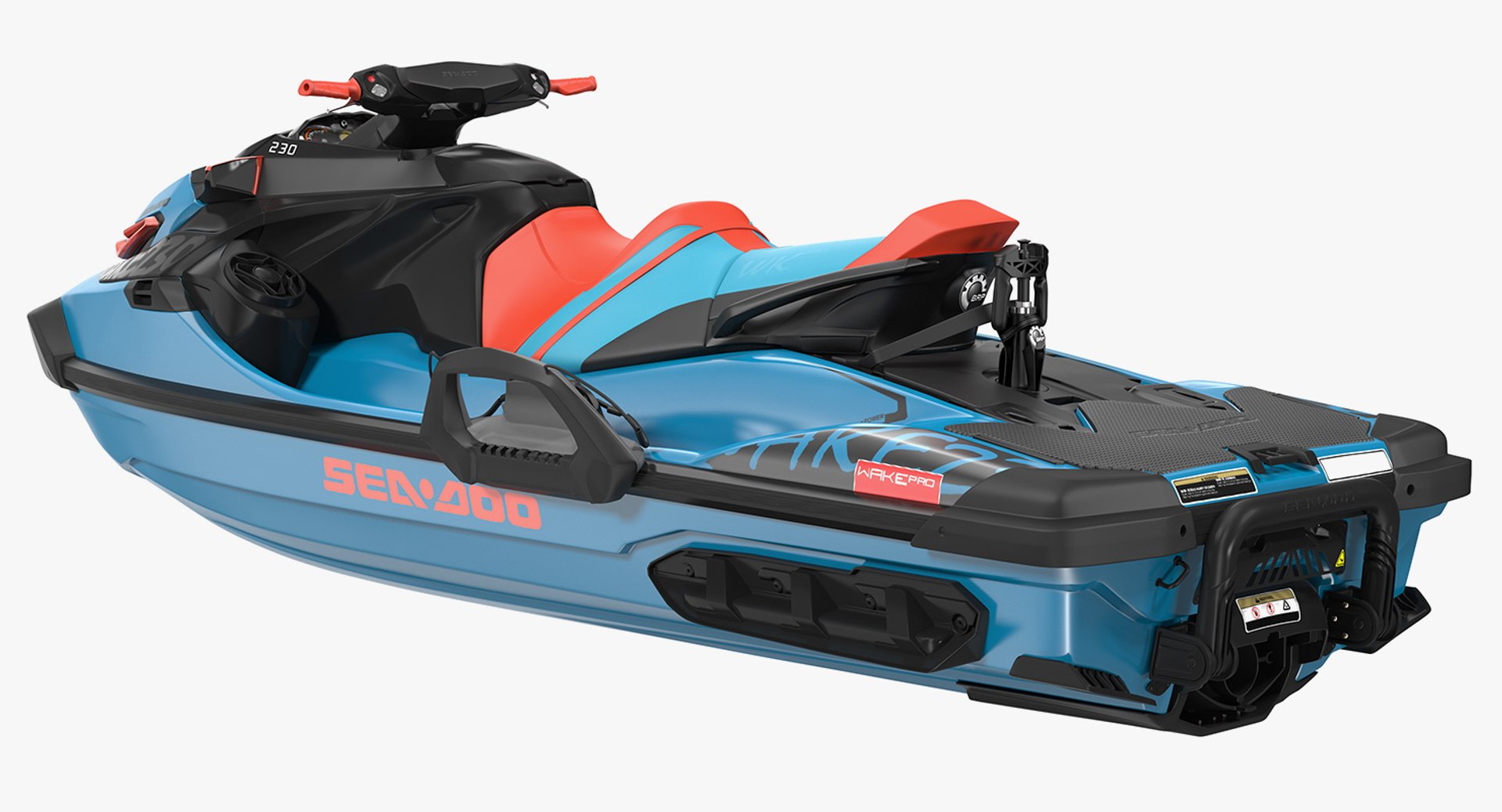 Sea Doo Wake Pro 3D Model - TurboSquid 1384186