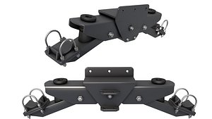 Axle  Trailer Suspension 3D model