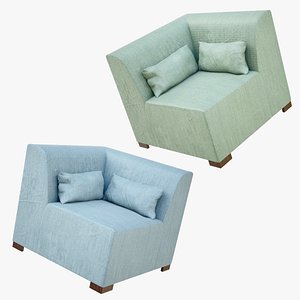 lightwave sofa module 3D