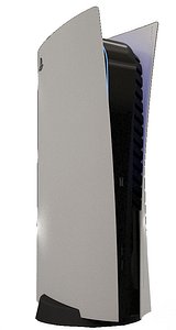 3D playstation5 model