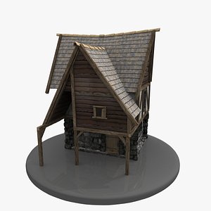 medieval house 3D