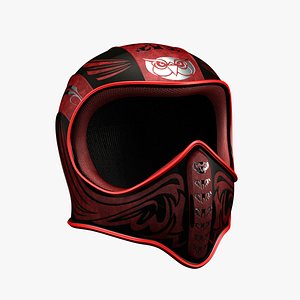 3ds max owl helmet concept