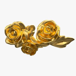 Plaster Decorative Bow DS404 model