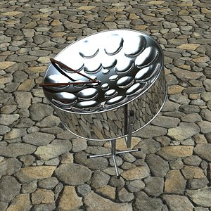 Musical steel pan