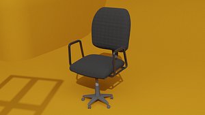 Office Wheelchair 3D model